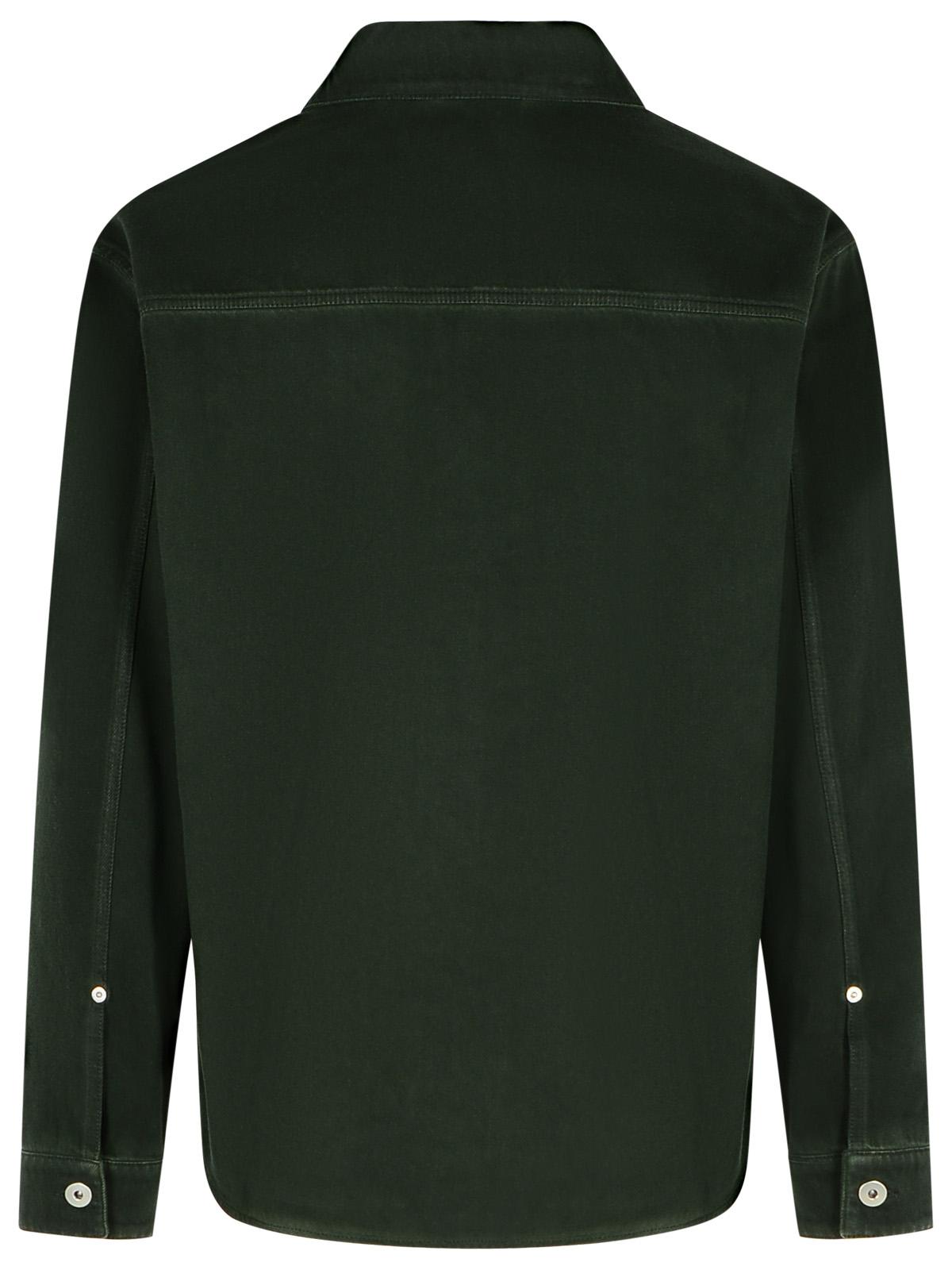 Burberry Green Cotton Shirt
