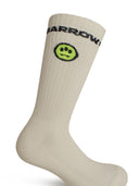 Calze a miscela di cotone bianco carriolo