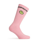 Barrow Pink Cotton Blend Socks