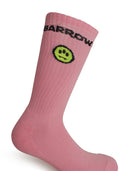 Barrow Pink Cotton Blend Socks