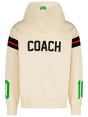 Barrow 'Coach' Elfenbein Baumwoll -Sweatshirt