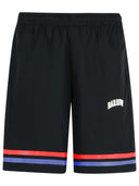Barrow 'Rugby' Black Cotton Bermuda Shorts