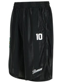 Barrow Black Polyester Bermuda Shorts