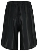 Barrow Black Polyester Bermuda Shorts