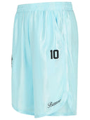 Barrow Light Blue Polyester Bermuda Shorts