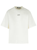 Barrow White Cotton T Shirt
