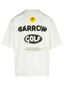 Barrow White Cotton T Shirt