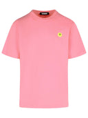 Barrow 'Orso' Pink Cotton T Shirt