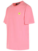 Barrow 'Orso' Pink Cotton T Shirt