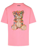 Barrow 'Orso' Pink Cotton T Shirt