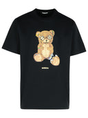 Barrow Black Cotton T Shirt
