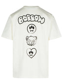 Maglietta in cotone bianco carriola