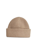 Berretto in lana beige Ganni