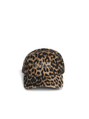 Ganni Brown Cotton Cap