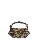 Ganni 'Bou' Mini Bag In Brown Recycled Lear Blend