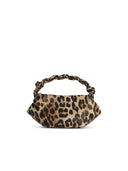 Ganni 'Bou' Mini Bag In Brown Recycled Lear Blend