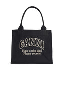 Ganni 'Easy' Brown Tela Shopping