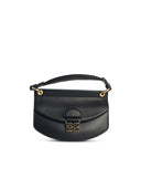 Ganni 'Apo G' Black Lear Bag