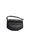 Ganni 'Apo G' Black Lear Bag