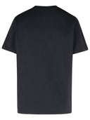 Ganni 'Moonlight' Black Cotton T Shirt