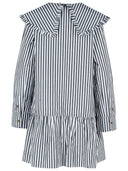 Ganni Black Cotton Dress