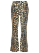 Ganni 'Betzy' bruna bomullsjeans
