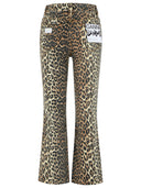 Ganni 'Betzy' bruna bomullsjeans