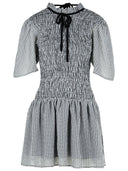 Ganni Black Polyester Dress