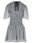Ganni Black Polyester Dress