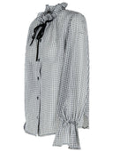 Chemise en polyester noir ganni