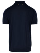 Golden Goose Navy Virgin Wool Polo Shirt