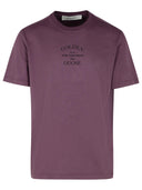 Golden Goose Purple Cotton T Shirt