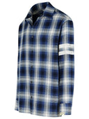 Golden Goose 'Check Nolowen' Blue Cotton Shirt