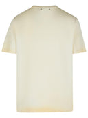 Golden Goose 'Gauze' Cream Cotton T Shirt