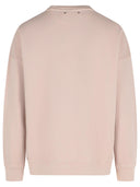 Golden Goose 'College' Pink Cotton Sweatshirt