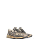 Golden Goose 'Dad' Black Lear Blend Sneakers