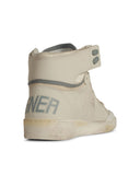 Golden Goose 'Sky Star' White Lear Sneakers