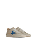 Golden Goose 'Ball Star' White Lear Sneakers