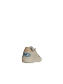 Golden Goose 'Ball Star' White Lear Sneakers