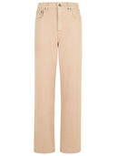 Golden Goose 'Kim' Pink Cotton Jeans