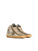 Golden Goose 'Francy' White Lear Sneakers
