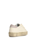 Golden Goose 'Hi Star' White Lear Sneakers