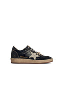 Golden Goose 'Ball Star' Black Lear Sneakers