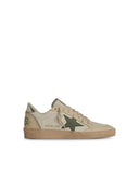 Golden Goose 'Ball Star' White Lear Sneakers