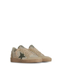 Golden Goose 'Ball Star' White Lear Sneakers