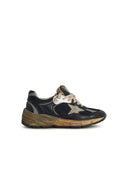 Golden Goose 'Running Dad' Black Lear Blend Sneakers