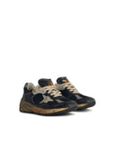 Golden Goose 'Running Dad' Black Lear Blend Sneakers