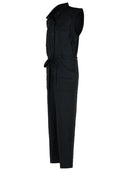 Isabel Marant Etoile One Piece Jumpsuit In Black Viscose Blend