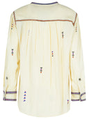 Isabel Marant Etoile Bluse 'Pelson' In White Viscose