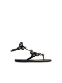 Isabel Marant Etoile 'Velvee' zwarte Lear Sandals
